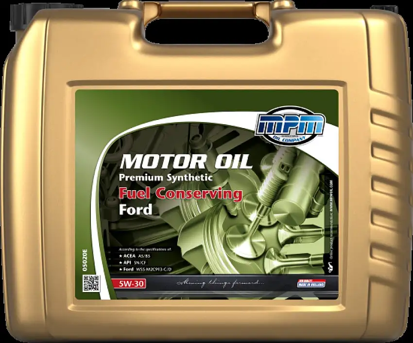 HUILE MOTEUR MPM 5W-30 PREMIUM SYNTHéTIQUE éCONOMIE DE CARBURANT FORD A5/B5 20L