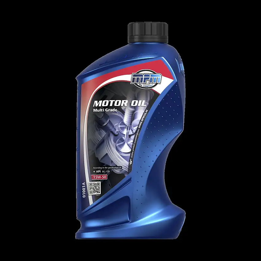 HUILE MOTEUR MPM MULTIGRADE 15W-50 POUR MOTEURS ESSENCE ET DIESEL