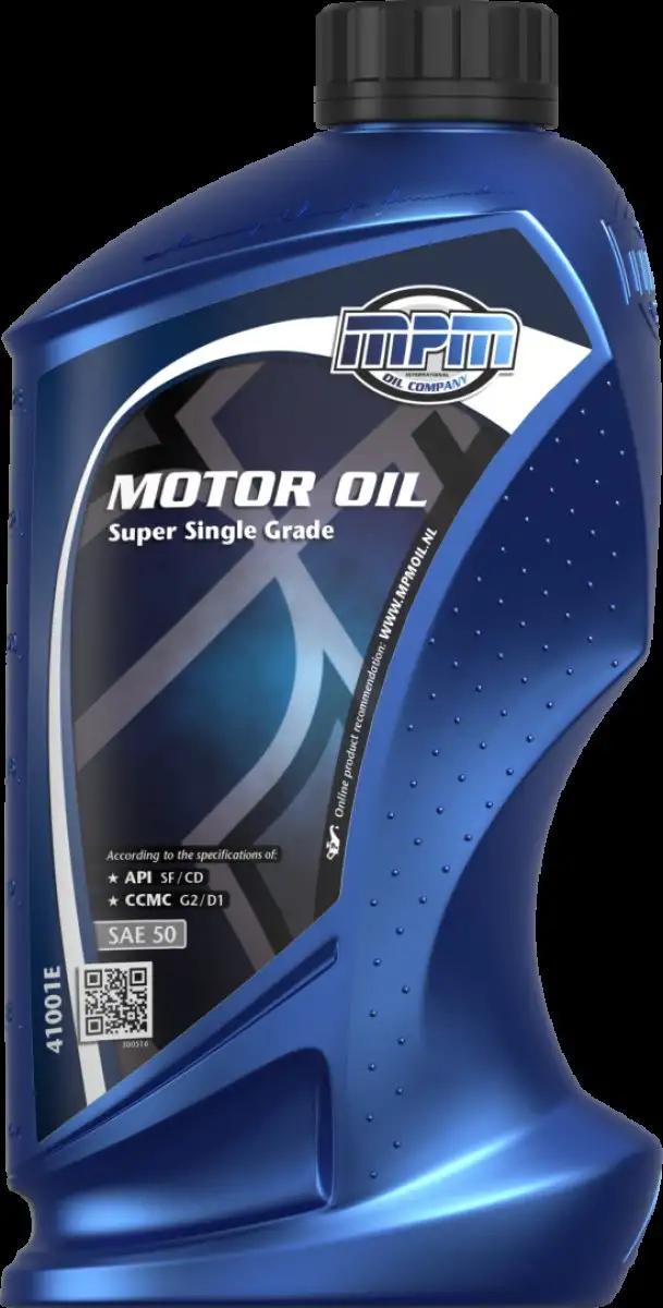 MPM HUILE MOTEUR SAE 50 MINéRALE SUPER SINGLE GRADE 1 LITRE