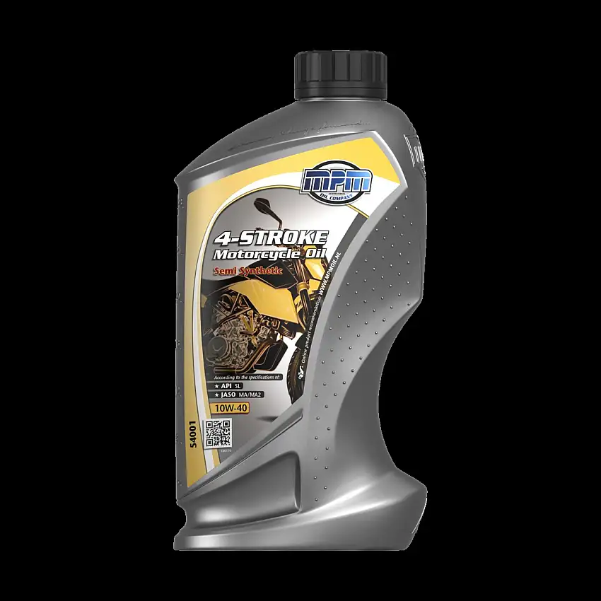MPM HUILE MOTO SEMI-SYNTHéTIQUE 4 TEMPS 10W-40 AVEC TECHNOLOGIE ESTER
