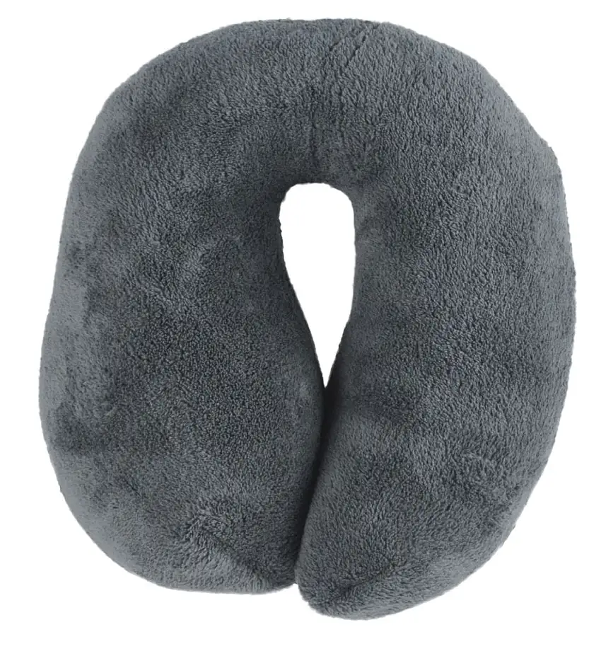 WALSER TRAVELMAID COUSSIN CERVICAL ANTHRACITE ERGONOMIQUE POLAIRE