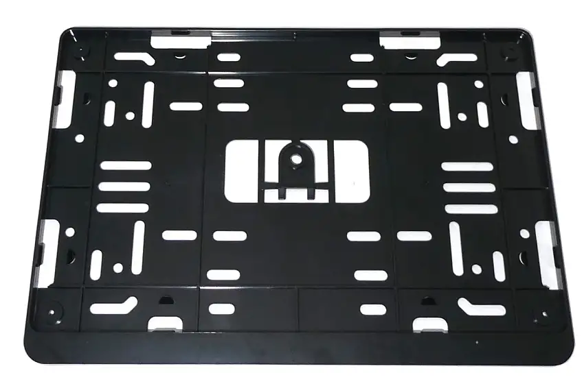 SUPPORT DE PLAQUE D'IMMATRICULATION CARACC POUR VéHICULES 4X4, PLASTIQUE, 34,5X23 CM