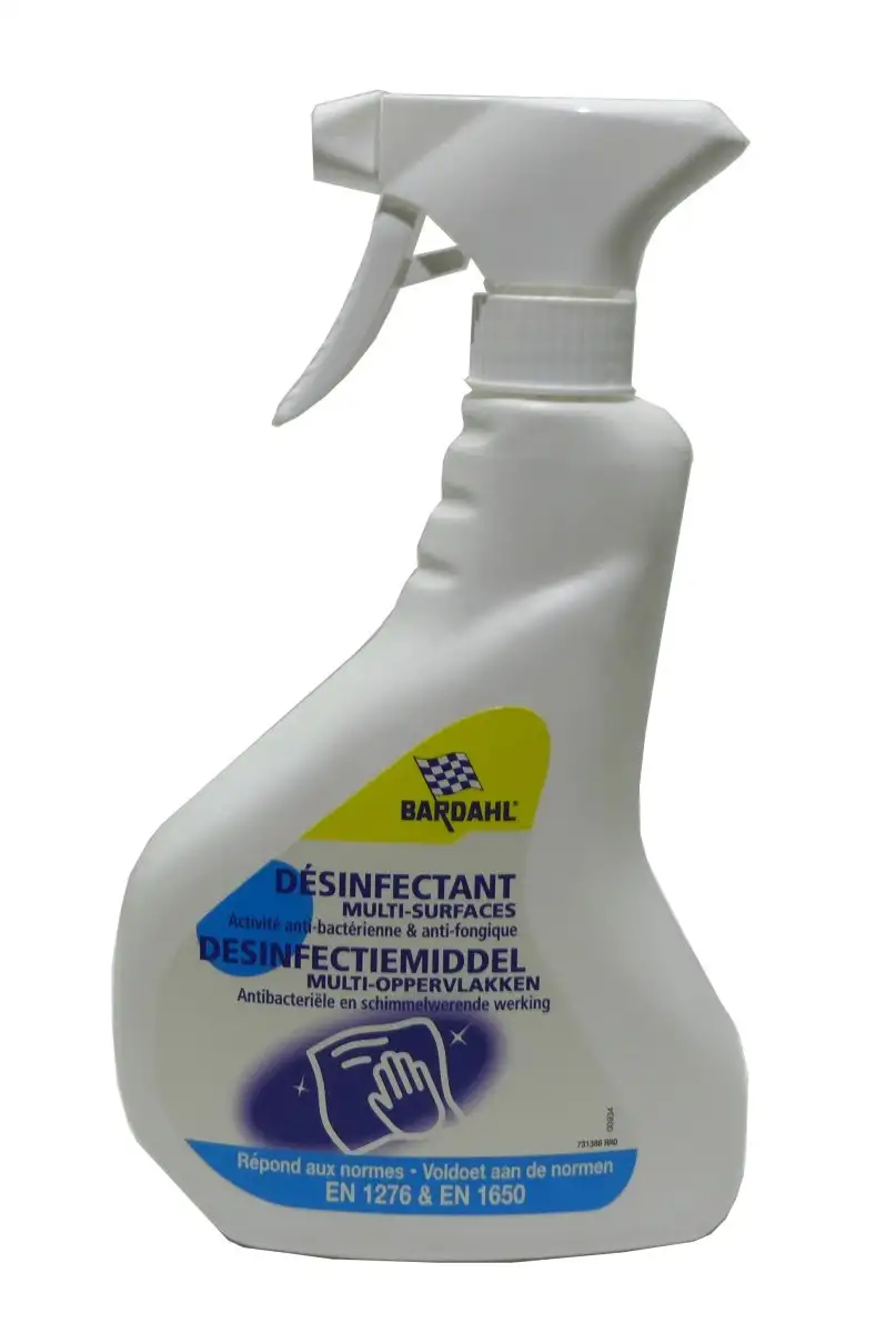 SPRAY DéSINFECTANT BARDAHL POUR SURFACES 500ML