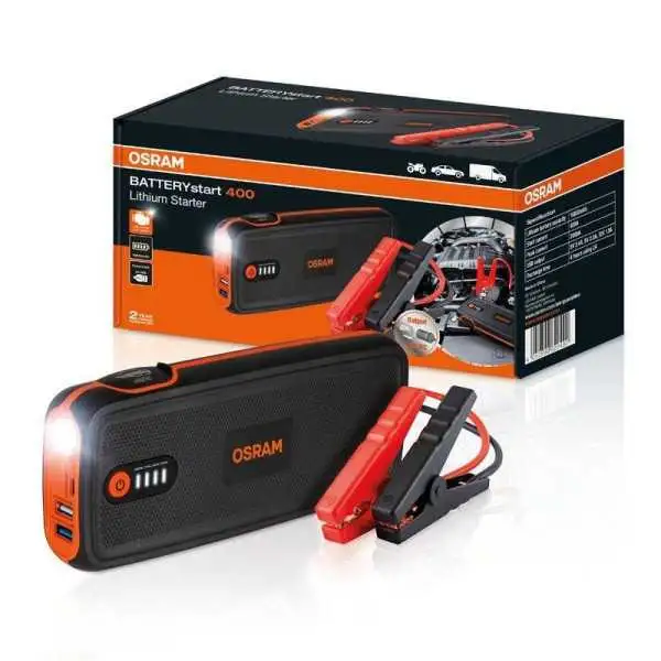 Osram BATTERYstart 400  Démarreur d'urgencebatterie externe portable