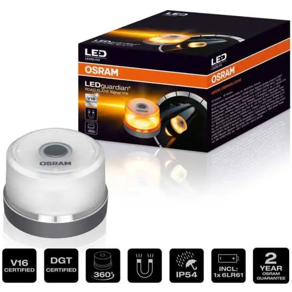 Osram LEDguardian® Road Flare Signal V16  Feux d'avertissement