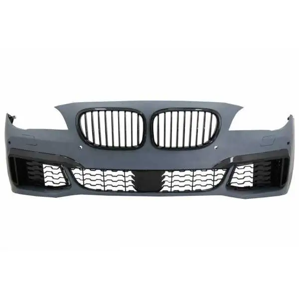 Pare-chocs avant avec grilles sur mesure pour BMW Série 7 F01 F02 (2009-2015) M760 Look