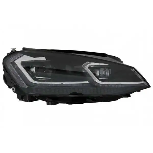Phares LED Bi-Xénon Look pour VW Golf 7 VII 12-17 Facelift G7.5 R Line Look