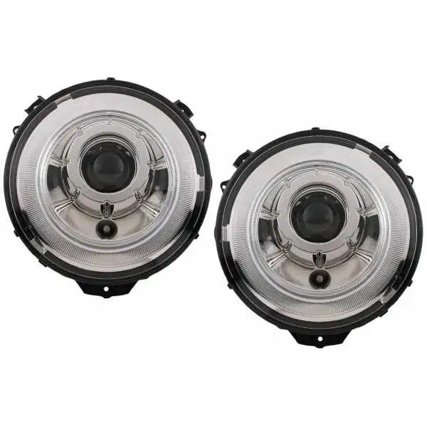 Phares Bi-Xenon Look OEM pour Mercedes Classe G W463 05-17 Chrome