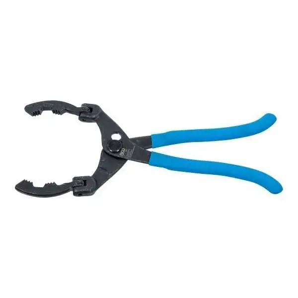 Pince spéciale pour filtre à huile et carburant avec mâchoires orientables