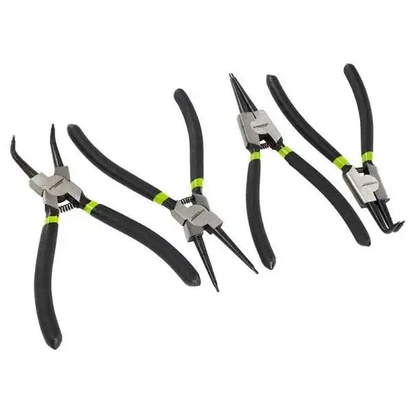 Pinces à anneaux Seeger, 180 mm, 4 pcs.