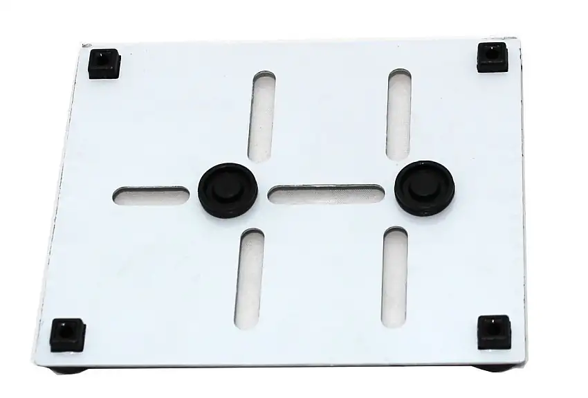 SUPPORT DE PLAQUE CARACC E-BIKE ALUMINIUM 12X10CM