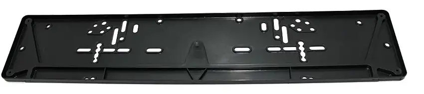 SUPPORT DE PLAQUE D'IMMATRICULATION INVISIBLE CARACC POUR VOITURE PLASTIQUE 52CM