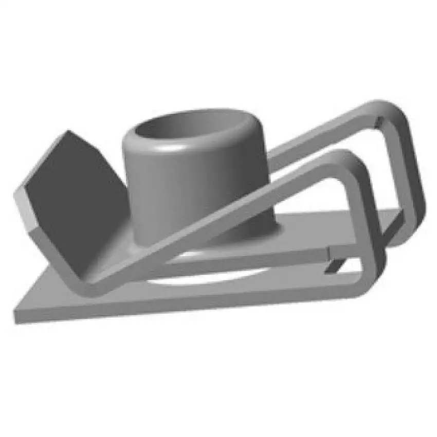 ÉCROU à PLAQUE SPEEDNUT M4 (5 PIèCES)