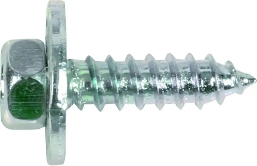 VIS à TôLE AVEC BOULON ET RONDELLE 4,8X16 MM – LOT DE 20 PIèCES