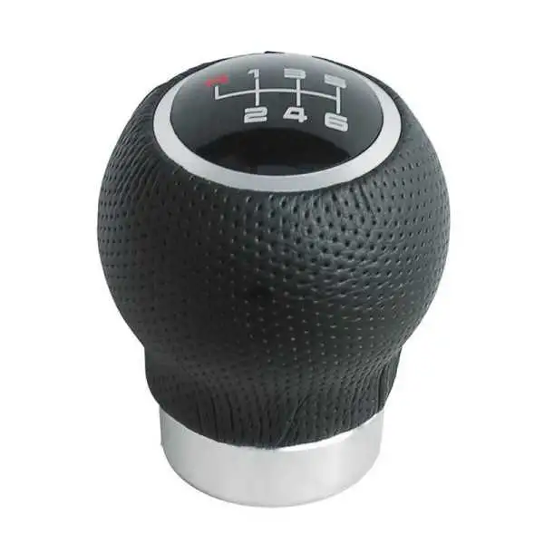 Pommeau de levier de vitesse Simoni Racing Rev  Cuir noir  3 modèles de levier de vitesses