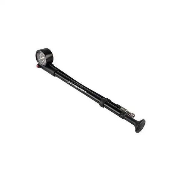 Pompe à main haute pression pour amortisseur, avec manomètre, max 28 BAR / 400 PSI