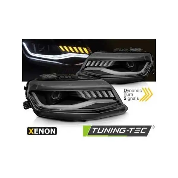 PROJECTEUR CHEVROLET CAMARO 16-18 HID SEQ NOIR