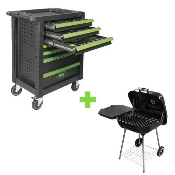 PROMO 53904 SERVANTE D OUTILS 7 TIROIRS 53931 GRILLE BARBECUE