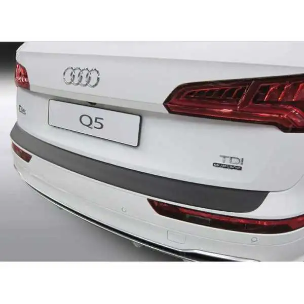 Protecteur de parechocs arrière ABS pour Audi Q5  SQ5 II 20172020 Noir