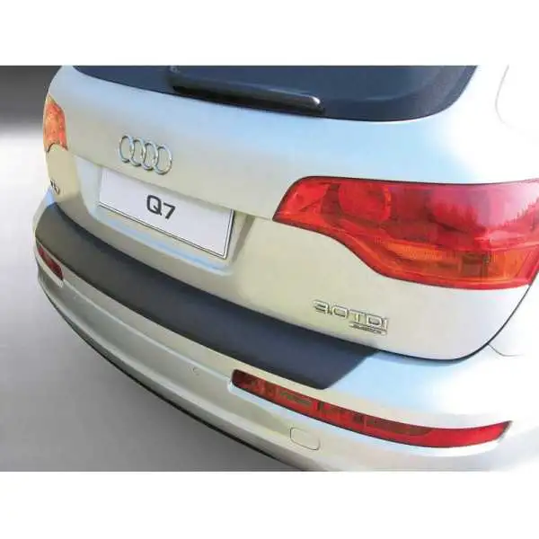 Protecteur de parechocs arrière ABS pour Audi Q7 20062015 Noir