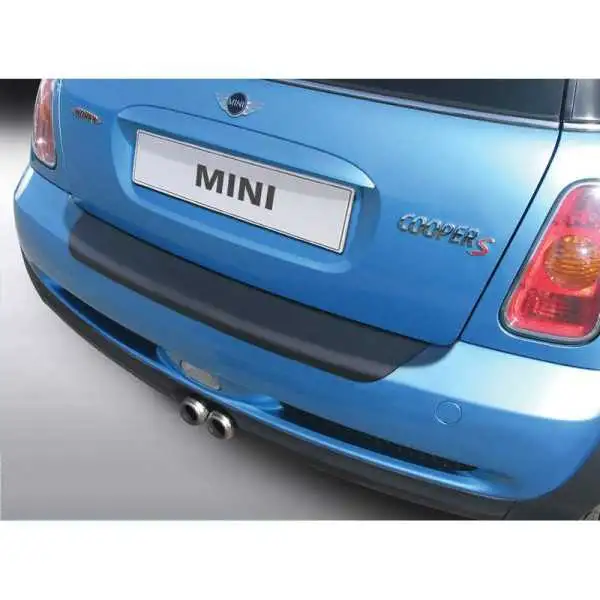 Protecteur de parechocs arrière ABS pour BMW Mini OneCooper 20042006 Noir