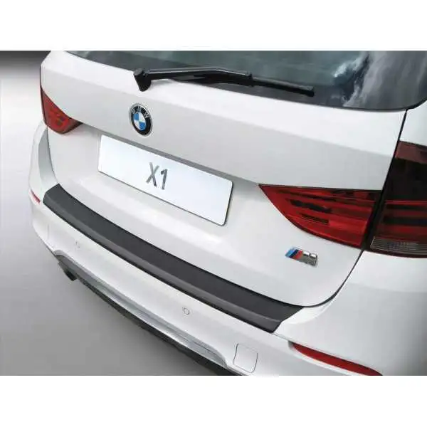 Protecteur de parechocs arrière ABS pour BMW X1 20092015 Noir