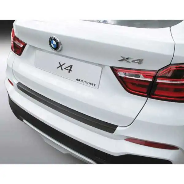 Protecteur de parechocs arrière ABS pour BMW X4 F26 M Sport 20142018 Noir