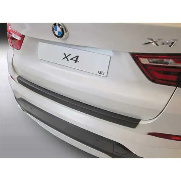 Protecteur de parechocs arrière ABS pour BMW X4 F26 SE 20142018 Noir