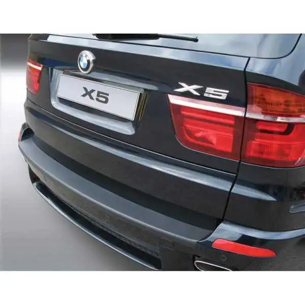 Protecteur de parechocs arrière ABS pour BMW X5 20072013 Noir