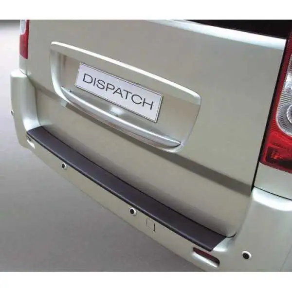 Protecteur de parechocs arrière ABS pour Citroën Jumpy DispatchPeugeot ExpertFiat Scudo 20072016 pour parechocs peints Noir