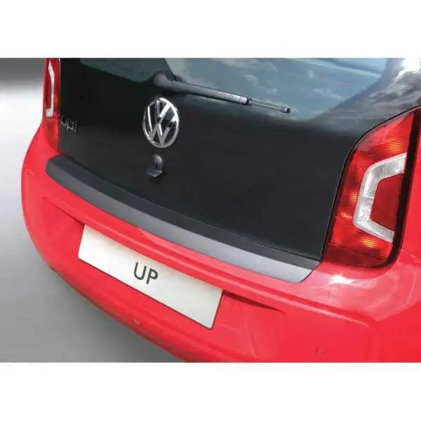 Protecteur de parechocs arrière en ABS pour Volkswagen Up! 201162016 Noir