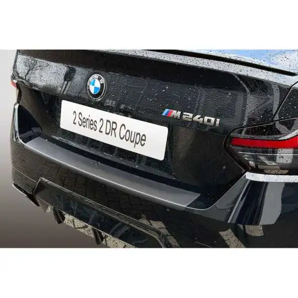 Protection de seuil arrière ABS sur mesure pour BMW Série2 G42 Coupe 'M' Sport 2021 Noir