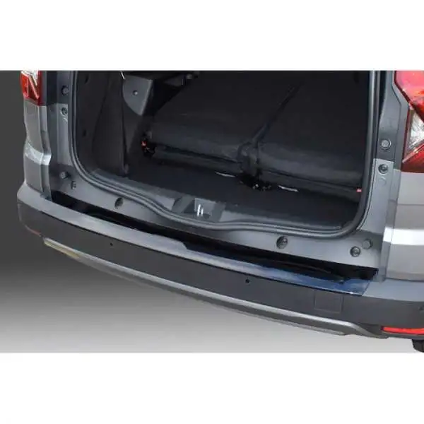 Protection de seuil arrière ABS sur mesure pour Dacia Jogger 2022 Noir