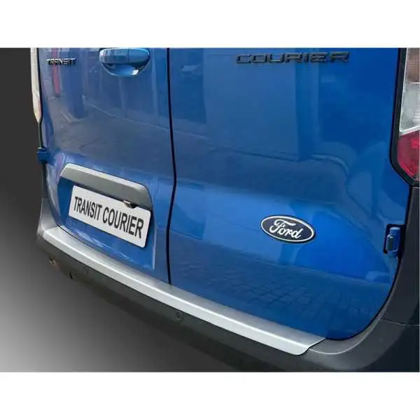 Protection de seuil arrière ABS sur mesure pour Ford Transit Courier  Tourneo Courier 2023 Argent