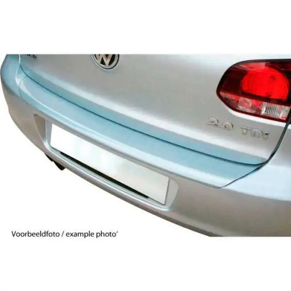 Protection de seuil arrière ABS sur mesure pour Volkswagen Taigo 2021 Argent