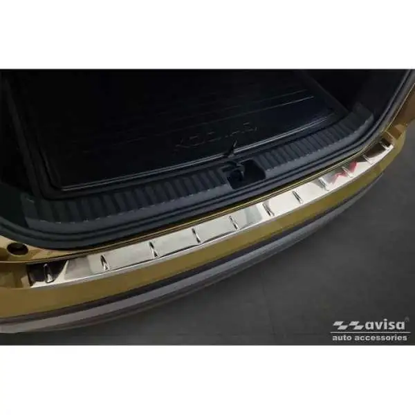 Protection de seuil arrière inox sur mesure pour Skoda Kodiaq II (PS7) 2024-
