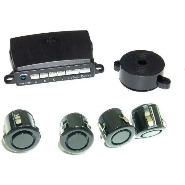 Radar de recul ParkSafe convient pour attelage avec 4 capteursbuzzer 1224V