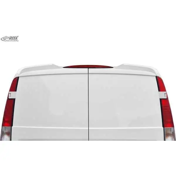 RDX Aileron de Toit pour MERCEDES Vito & Viano 639 2003-2014 (pour Portes battant) Aileron de Coffre arrière