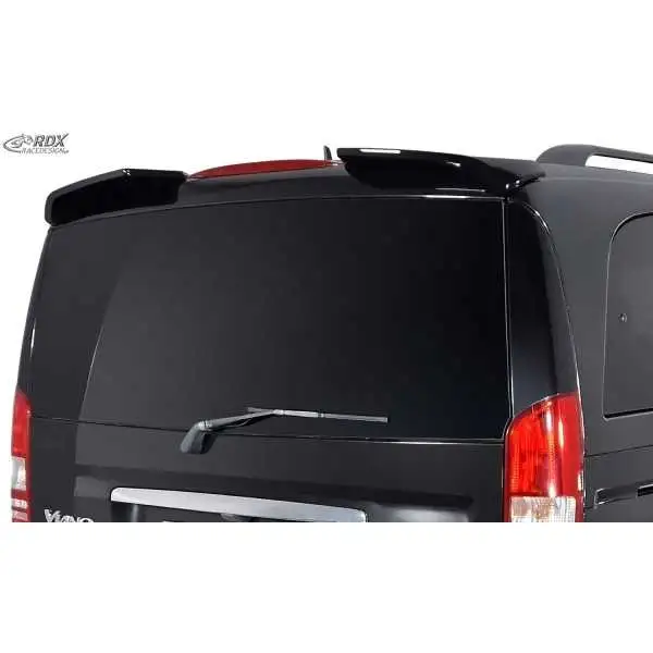 RDX Becquet de toit pour MERCEDES Vito & Viano 639 2003-2014 (pour hayon/coffre simple) Aileron de coffre arrière