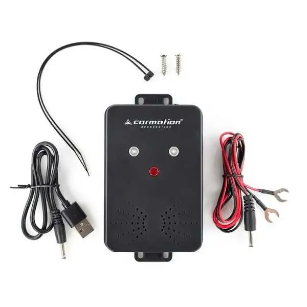 Répulsif anti-rongeurs pour voiture, acoustique et flash, 3 options d'alimentation