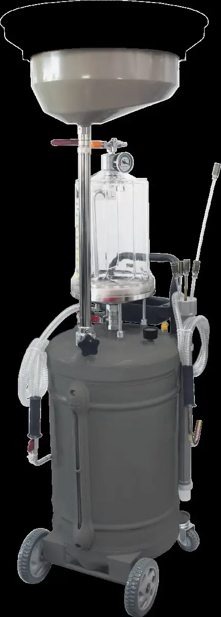 UNITé DE RéCUPéRATION D'HUILE REQUAL AVEC ASPIRATION 80 LITRES
