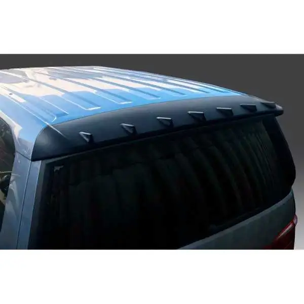 RGM Becquet de toit sur mesure pour Volkswagen T7 Multivan 2022 BusCargo modèles avec hayon arrière  Noir Brillant ABS