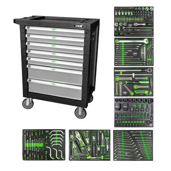 SERVANTE À OUTILS 7 TIROIRS GRIS - SPÉCIAL CAMIONS