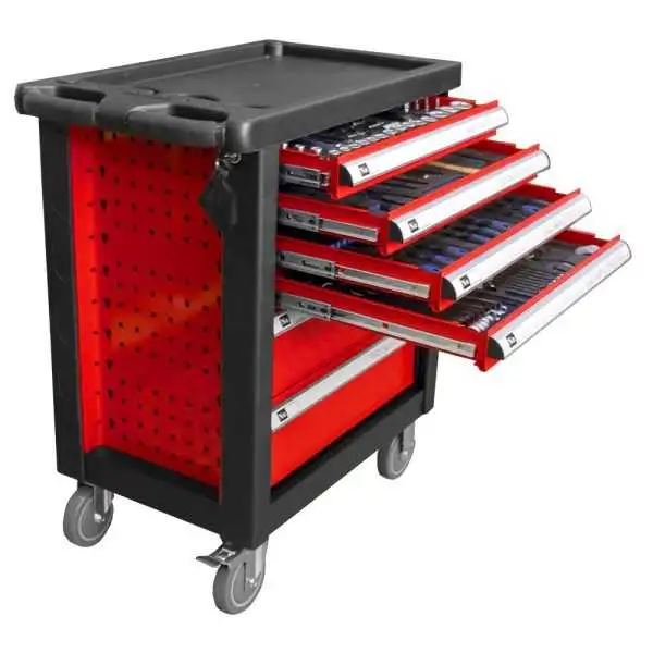 SERVANTE D OUTILS 6 TIROIRS - ROUGE