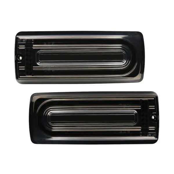 Set de Feux Arrière LED sur mesure pour Mercedes ClasseG W463 G500G550G55G63 AMG 19992018  Fumée  incl. Feux Dynamiques
