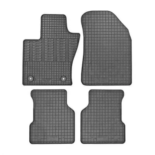 Set tapis de caoutchouc sur mesure pour Alfa Romeo Tonale 2022 4pièces + points de fixage