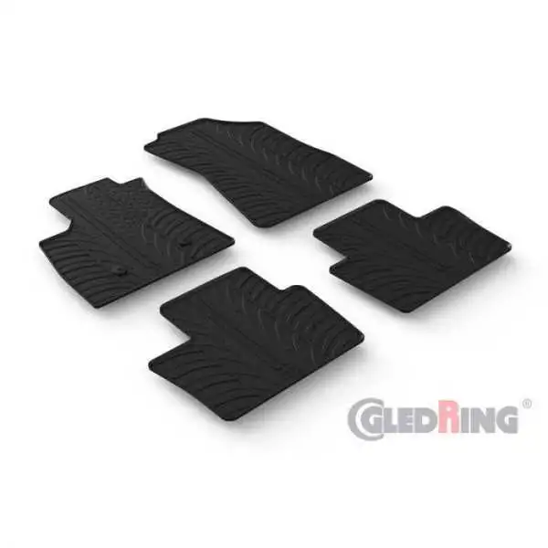 Set tapis de caoutchouc sur mesure pour Renault Australe ETech Hybrid 2022 T profil 4pièces
