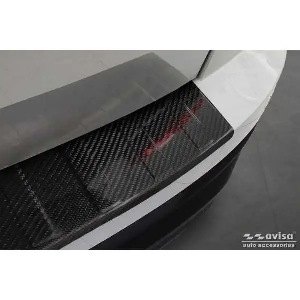 Seuil de coffre carbone noir SKODA KAROQ FL2022- / Sportline FL 2022-