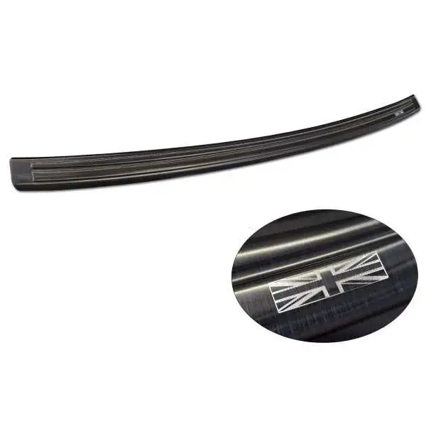 Seuil de coffre Noir MG ZS FL.2019- / MG ZS EV FL.2021- (engrave British flag)