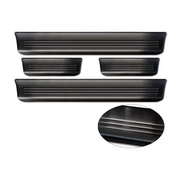 Seuil de porte noir TESLA MODEL S liftback 2012-2016, FL 2016-